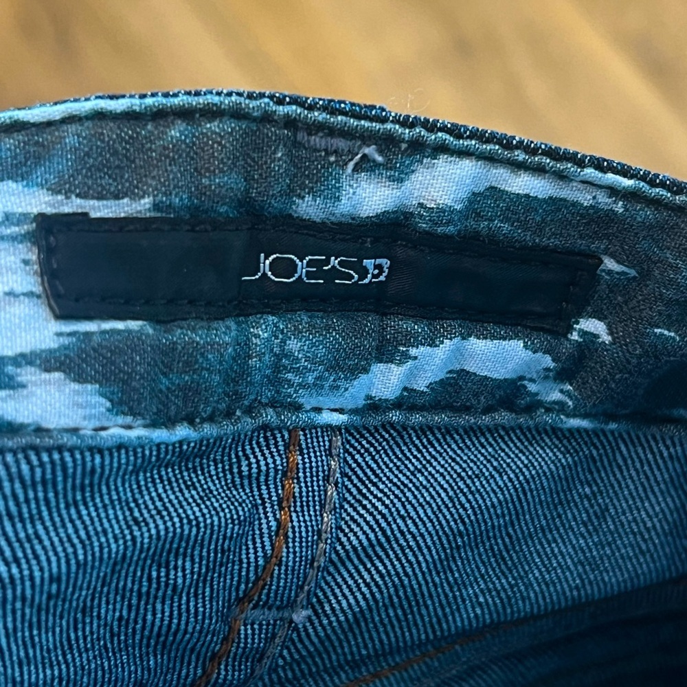 EUC 🎉 JOE’s Jeans ROCKER Dark Blue Long Low Waist Denim Blue Jeans W 29 L 34 - Picture 6 of 9